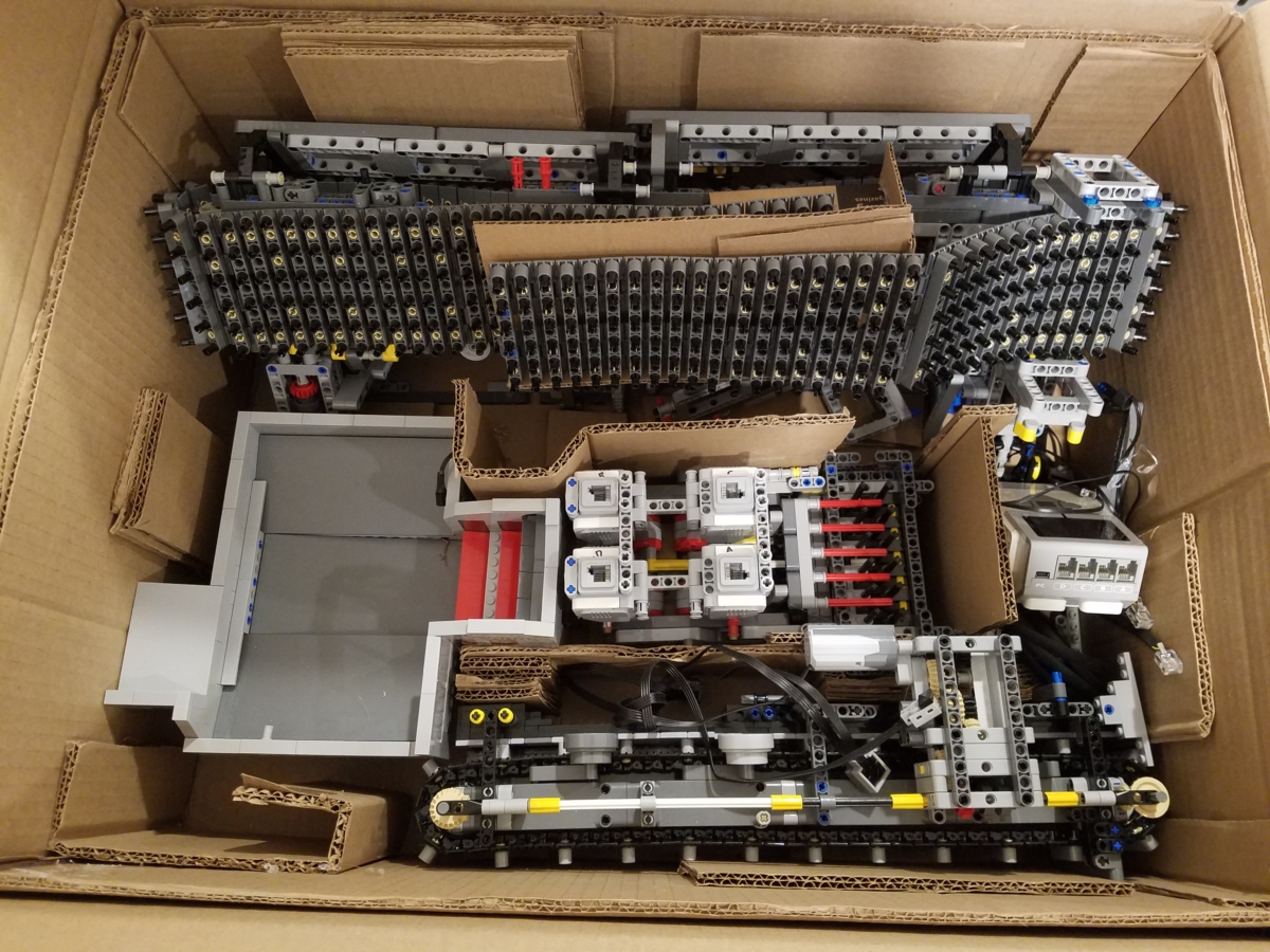 Lego GBC Scrolling Display